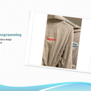 Book an Embroidery or/and Branding Consultant.
